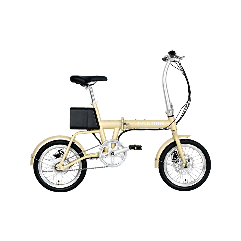 HYB-036 16 "Iron Frame Dubbel aluminiumfälgar LED-instrumentpanelen E-cykel