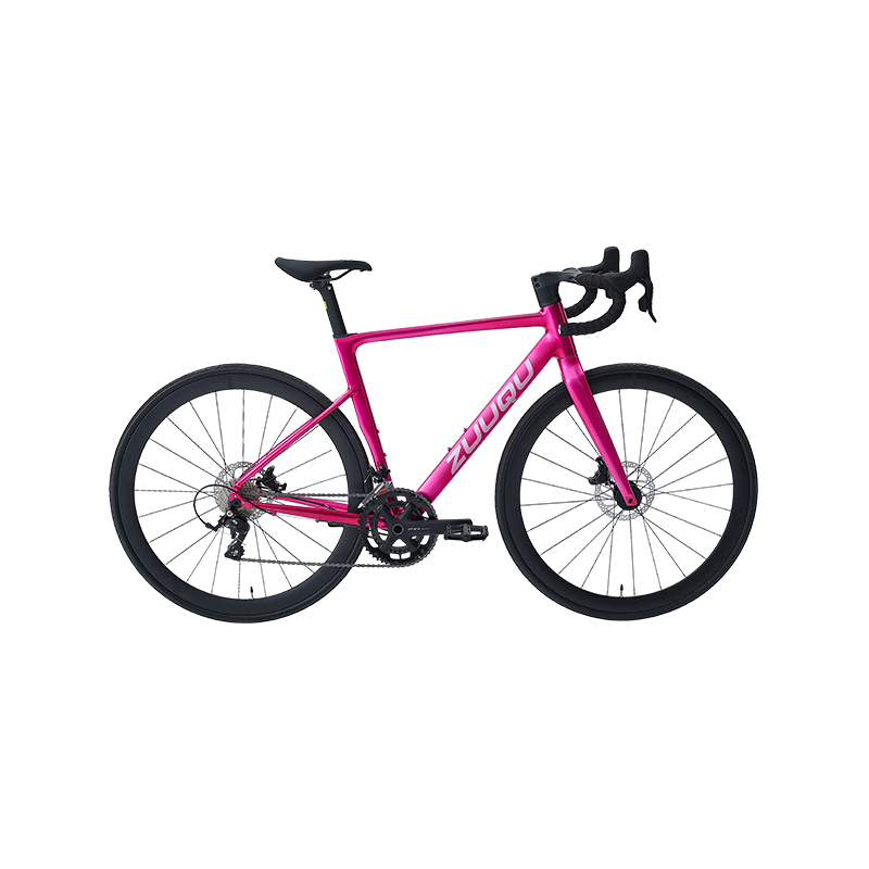 HYB-047 Rose Pink 700C Alloy Road Bike med 28C däck