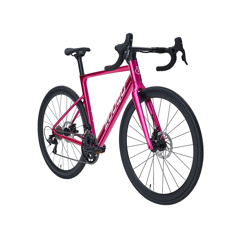 HYB-047 Rose Pink 700C Alloy Road Bike med 28C däck